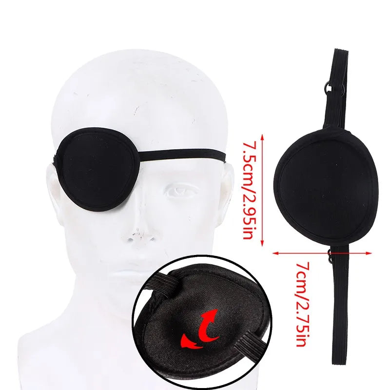 1pcs Occlusion  Lazy Eye Patch Amblyopia Obscure Astigmatism Training Eyeshade Filled Pure Silk Child Patche Health Care