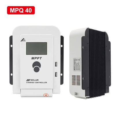 MPPT Solar Charge Controller 10A20A30A40A50A60A Smart LCD Charging 12V24V Auto Photovoltaic Controller Bluetooth