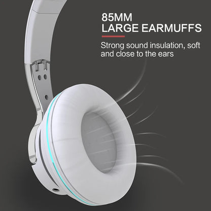 H2 Wireless Bluetooth Headphone With Microphone Foldable Headsets Bass HiFi Sound Music Stereo Earphone For Smartphones Game