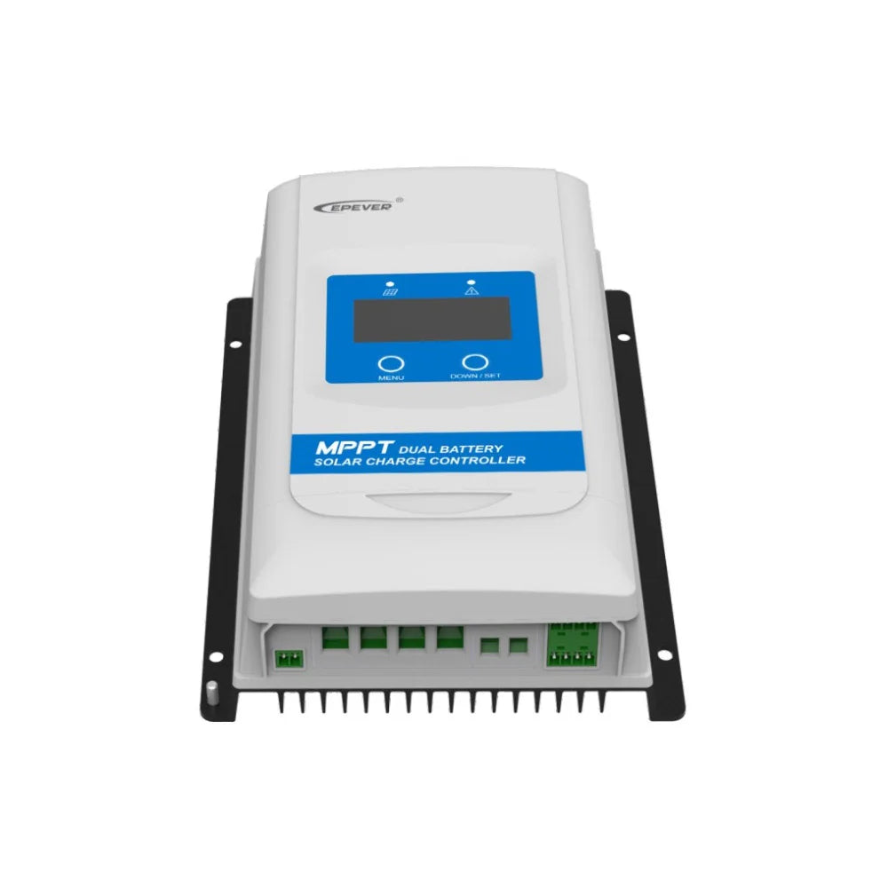 EPEVER DR3210N-DDS 30A MPPT Solar Charge Controller Battery Voltage 12V 24V Max PV Input 100V