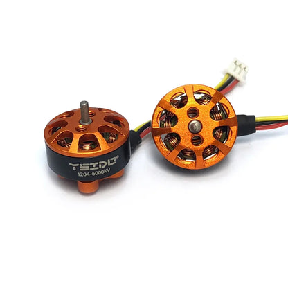 YSIDO 1204 6000KV 2-3S micro Brushless Motor for Tyro89 FPV Racing Drone 3 Inch Toothpick Mini Multirotor 100-150mm Frame kit