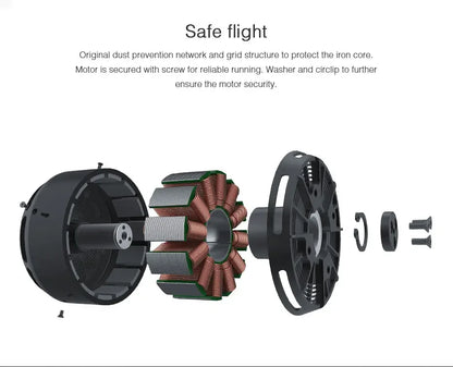 T-MOTOR U11 II KV120 UAV Motor with 14.16kg Max Thrust Brushless Motor for Heavy Lift Payload Drone Uav Vtol DIY Parts