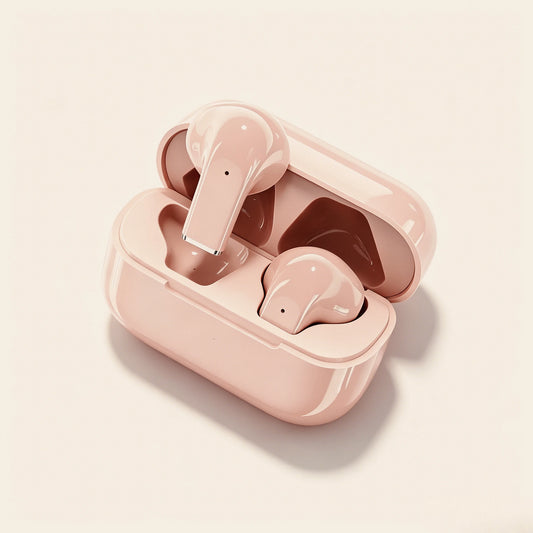 Compact Mini TWS Bluetooth Earphones Effective Noise Canceling Long Battery Life Hands-Free Mic for Music Calls