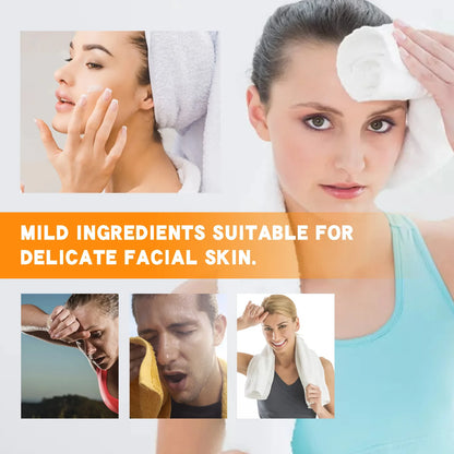 Face Antiperspirant Cream Odor Cleaning Skin Drying Oil Control Refreshing Keep Makeup Antiperspirant Sweaty Lasting Lotion 50ml
