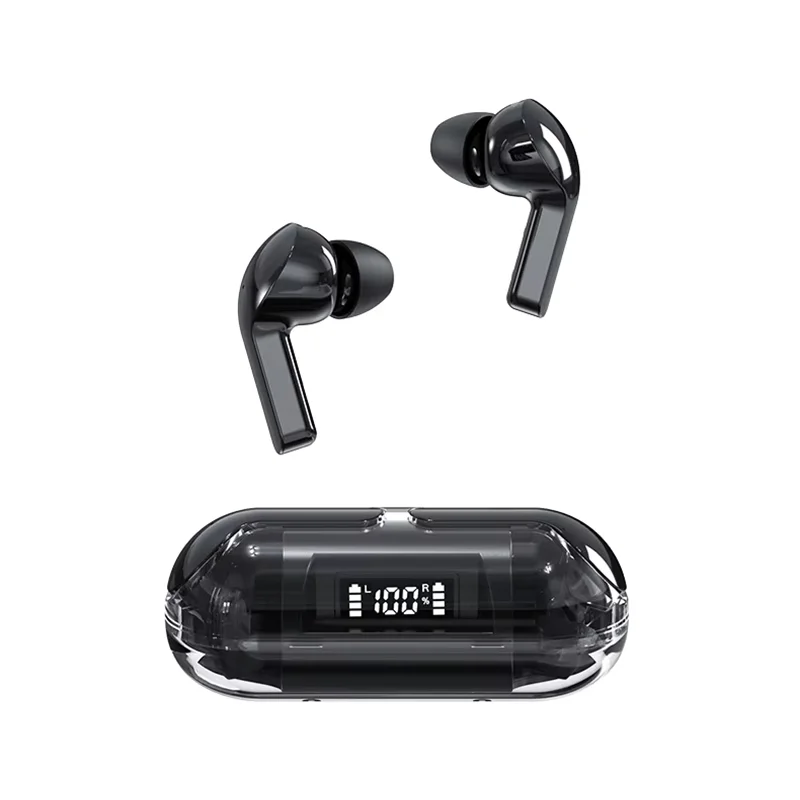 TWS Headphones Earbuds Bluetooth Earphones Wireless Headset Wholesale New Women Sport Men Smart Display Stereo Microphone