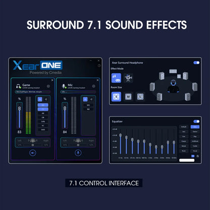 LDON F04 Pro Wireless Bluetooth Headphones Music Gaming Earphones Bluetooth Wireless Noise Cancelling Mic Headset