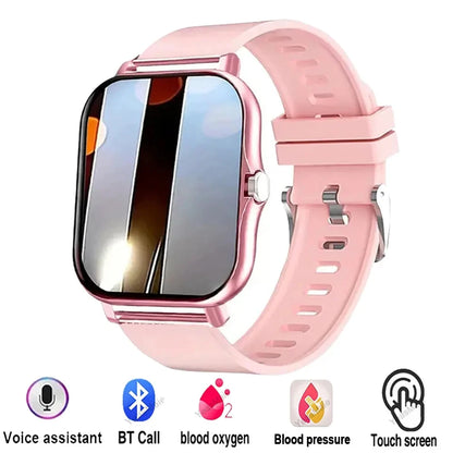 Android/IOS Phone Wireless Call AI Voice Assistant Multi Sport Modes Watch Waterproof Men Women Gift