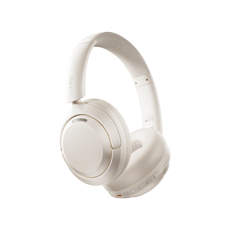 HaaYot Over Ear Headphones Bluetooth 6.0 50dB Active Noise Cancelling 170H Battery Life 5-Mic ENC Low Latency Wireless Headsets