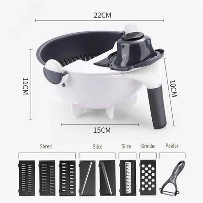 9 in 1 Vegetable Cutter Multi-Functional Potatoes