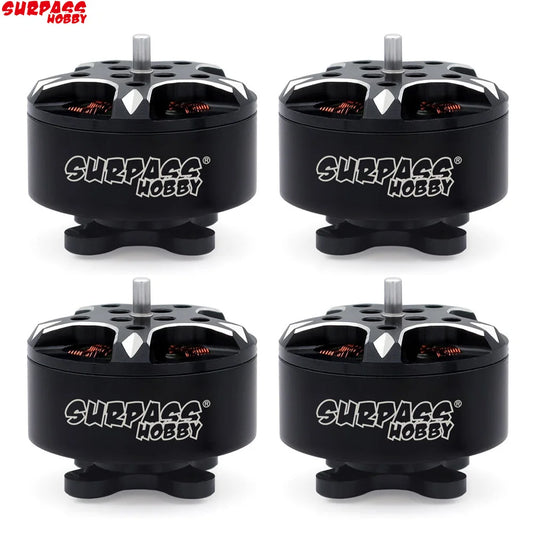 4pc SURPASS HOBBY S1504 S1505 S1506 S1507 2950KV 3950KV High Quality Violent Brushless Motor 3 Inch Cross Motor for RC FPV Drone