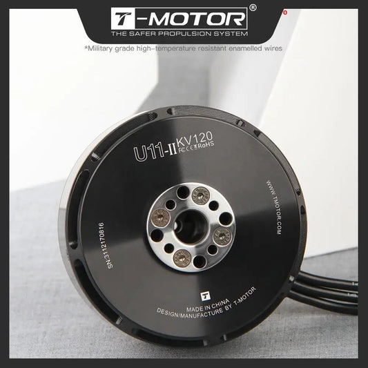 T-MOTOR U11 II KV120 UAV Motor with 14.16kg Max Thrust Brushless Motor for Heavy Lift Payload Drone Uav Vtol DIY Parts