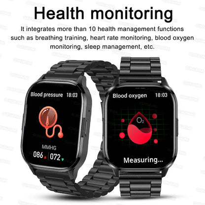 Ultra Thin Smart Watch Man Women Screen Always Display Time Sports