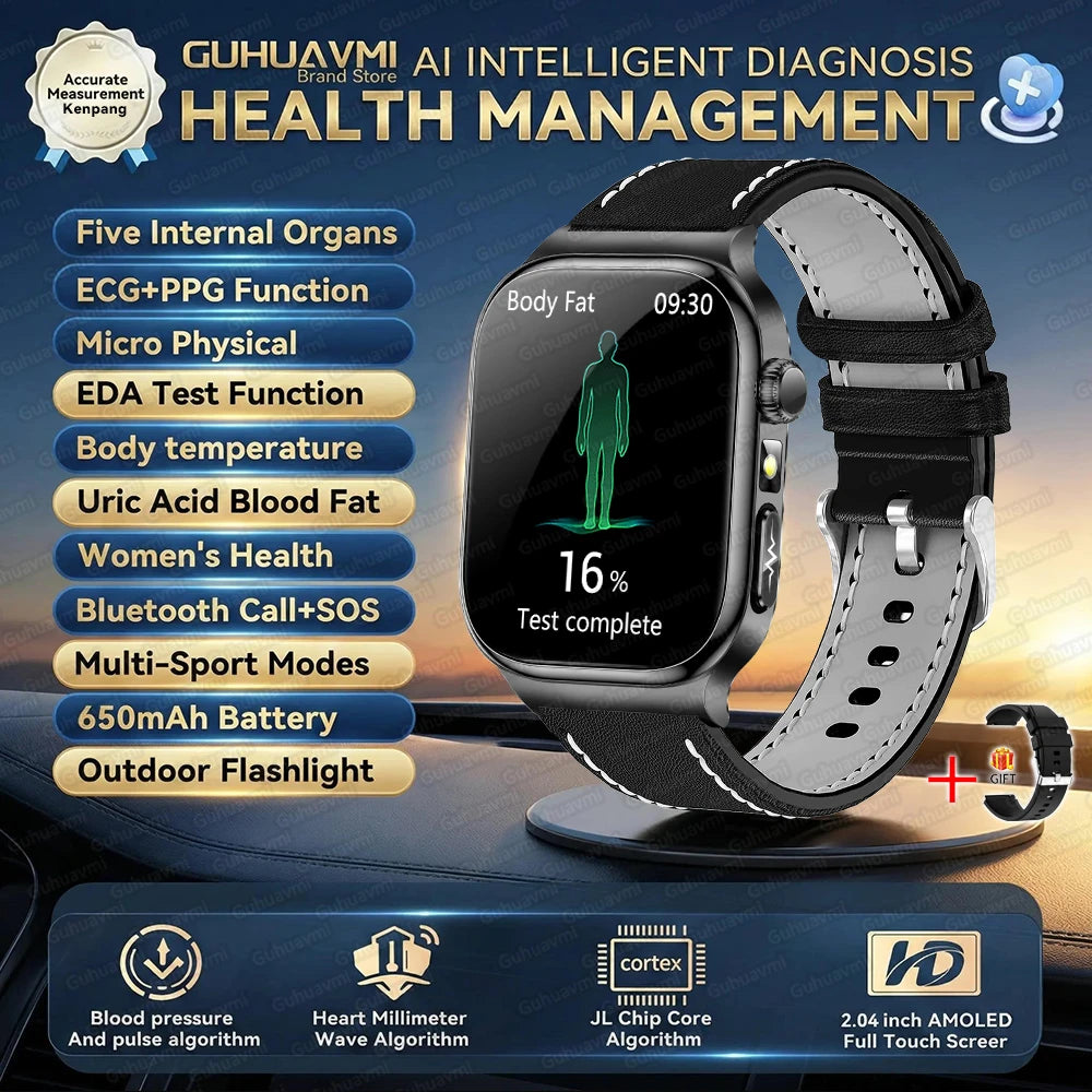 P Health Sport HD AMOLED Screen Call Smart Watches man woman