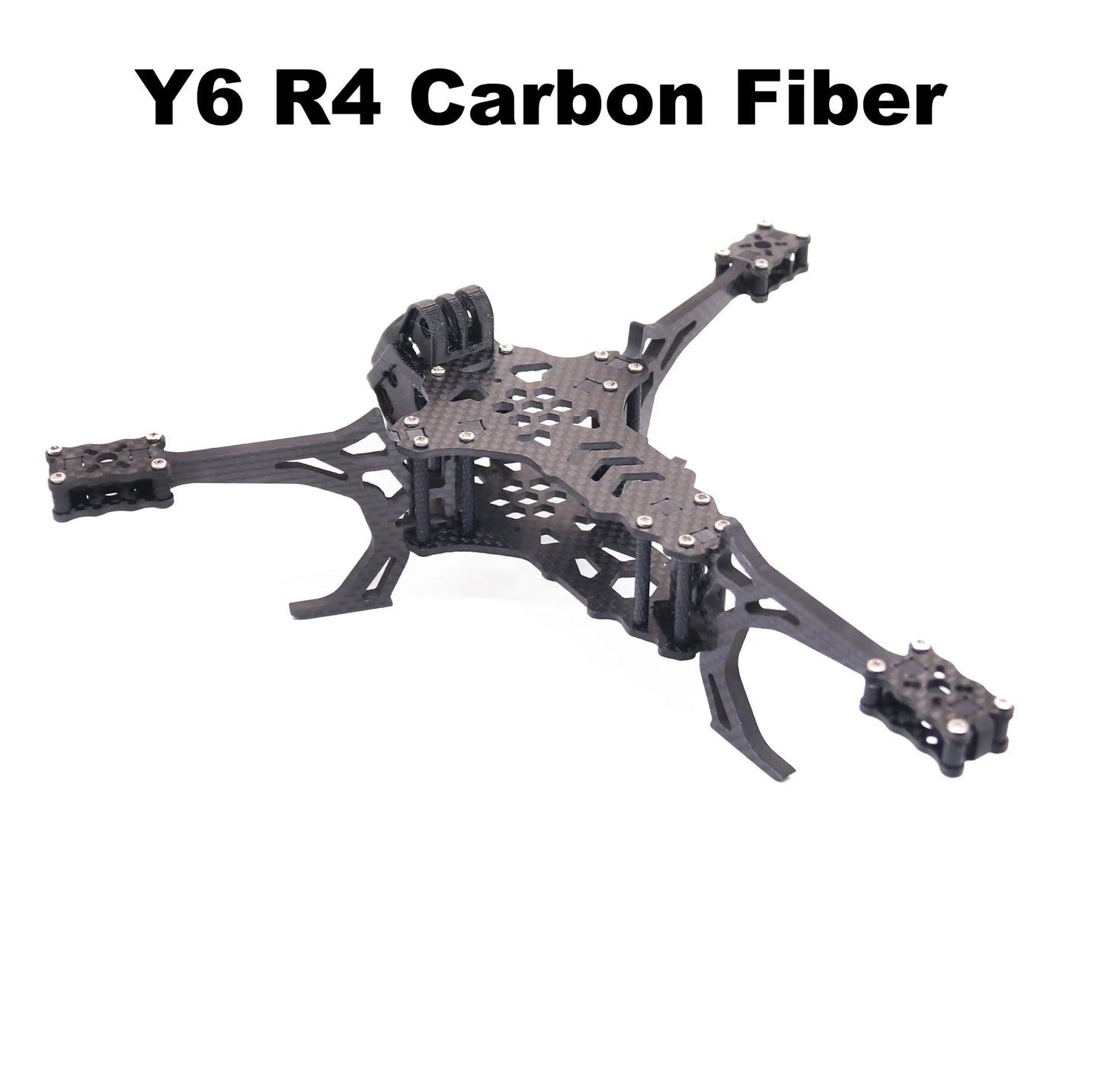 Y6R4 4inch FPV Drone Frame Kit Carbon Fiber Racing Drone Quadcopter Freestyle INAV Beatflight F722 Ardupilot Flight Control