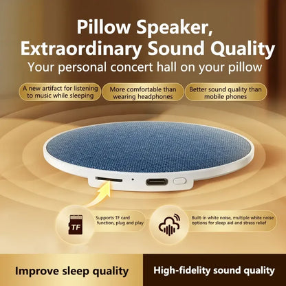 Pillow Side Sleep Aid Speaker Ultrasonic Sleep Aid High Dynamic Sound Quality Under Pillow Butterfly Bluetooth Speaker 2026