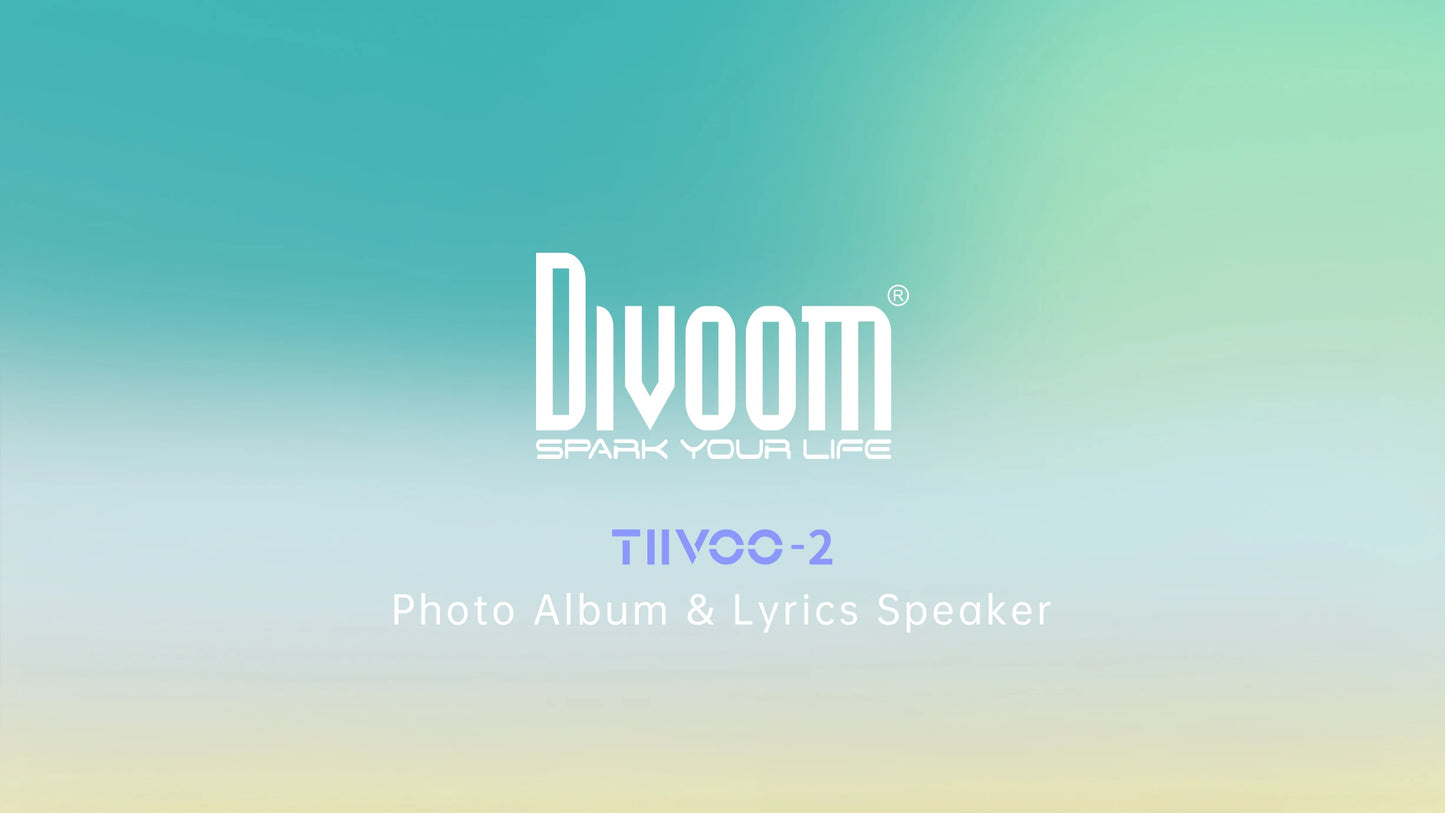 Divoom T-tiivoo-2 Mini small tv portable Radio FM with Adjustable Antenna Vintage Wireless 5.0 Bluetooth Speaker cute gift
