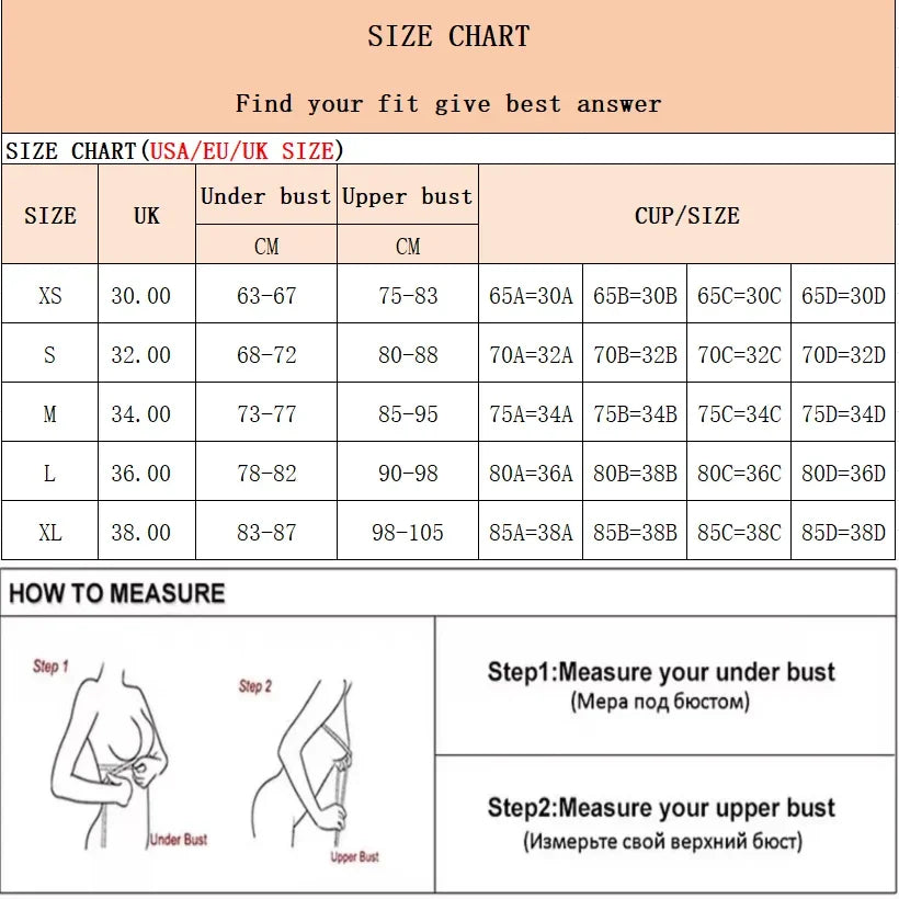 Women's Sexy Push Up Bra & Brazilian Panties Set - Lace Underwire Sheer Mesh Lingerie, Adjustable Straps Comfort Fit for Daily