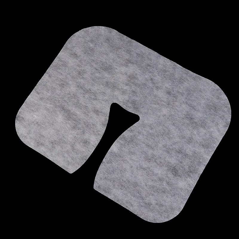 100/200Pcs SPA Face Massage Pad Beauty Salon Massage Headrest Pad Disposable Cotton Pillow Towel Cover Face Skin Care Tool