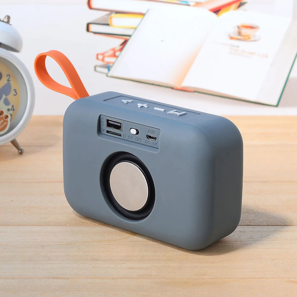 Wireless Bluetooth Speaker Portable Mini Radio FM Waterproof Small Subwoofer Sound Box Music Woofer Computer PC AUX Caixa De Som
