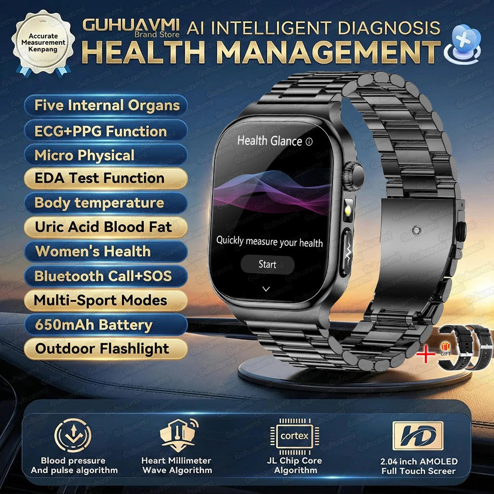 P Health Sport HD AMOLED Screen Call Smart Watches man woman