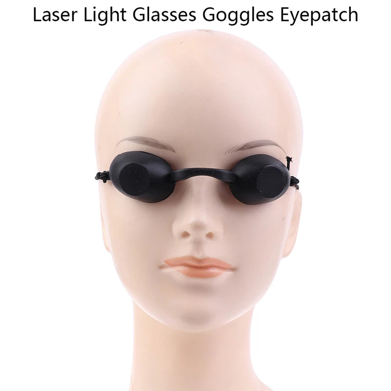 1pc Protective Eyepatch Laser Light Glasses Safety Goggles IPL Beauty Clinic Black