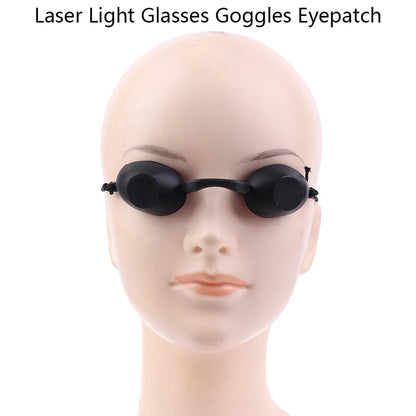 1pc Protective Eyepatch Laser Light Glasses Safety Goggles IPL Beauty Clinic Black