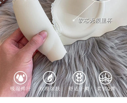Hot Selling Ladies Push Up Bra Set Seamless Wireless Support Anti-Sagging Comfort Lingerie S-XL for Young Women Soft Daily Wear