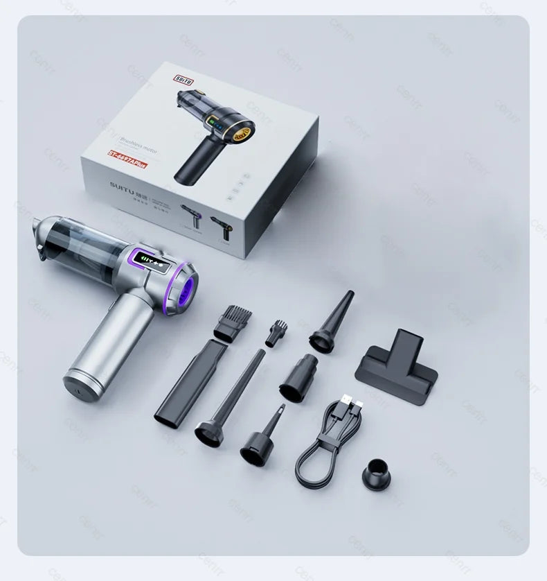 Car Vacuum Cleaner 998000PA Cordless Powerful Portable Mini Car Vacuum Cleaner for Home Handheld Blower Car Cleaner