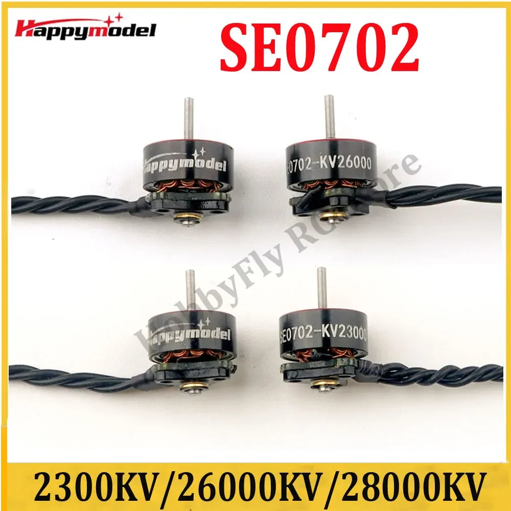 HappyModel SE0702 23000KV 26000KV 28000KV 1S Brushless Motor  for RC FPV Racing Freestyle 65mm 75mm Tinywhoop Mobula6 ELRS Drone