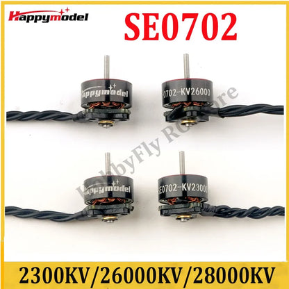 HappyModel SE0702 23000KV 26000KV 28000KV 1S Brushless Motor  for RC FPV Racing Freestyle 65mm 75mm Tinywhoop Mobula6 ELRS Drone