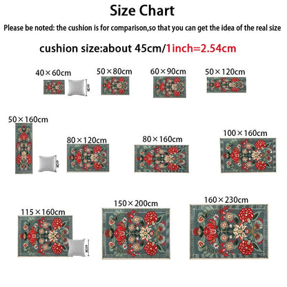 VIKAMA Ultra-Soft Puffy Rug, Bedroom & Living Room Indoor Floor Mat, Nursery Carpet, Children's Girls' Room Home Decor