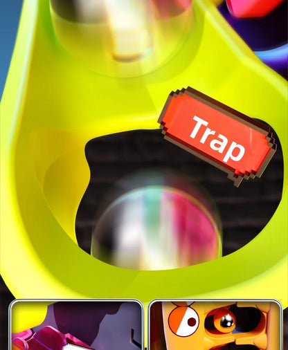 Educational Montessori Toy Multi-Layer Track Adventure Game Rail Rolling Ball Model Interactive Brain for Children Kids