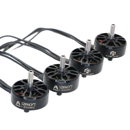 4PCS FLASHHOBBY A2807 1300KV 6S Brushless Motor for 7inch FPV Freestyle Long Range Drone DIY Parts