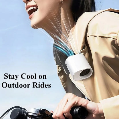 Car Clip Fan 360° Rotatable 100 Speed Wind 12V USB Rechargeable Electric Fan Low Noise Mini Fan Clamp Anywhere