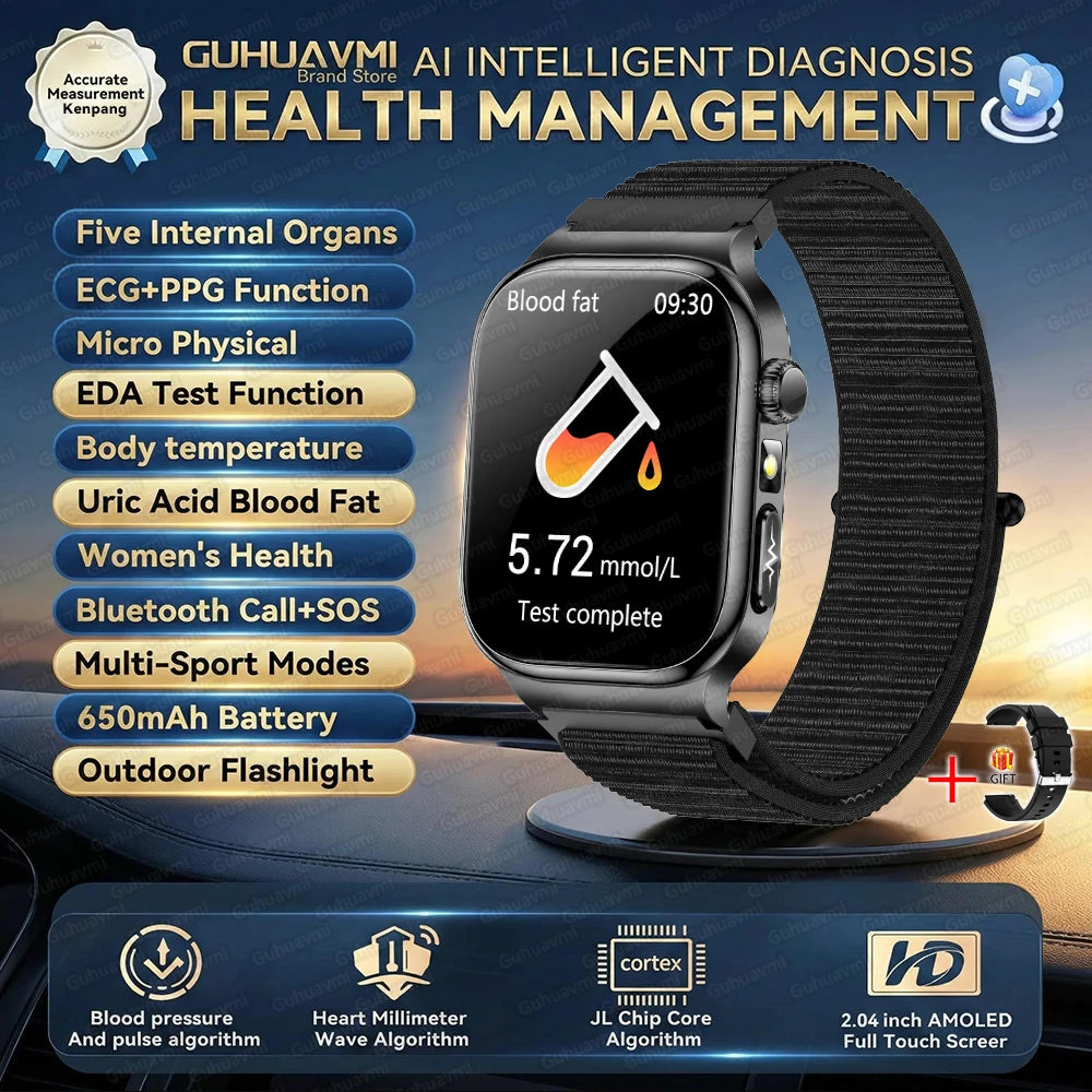 P Health Sport HD AMOLED Screen Call Smart Watches man woman