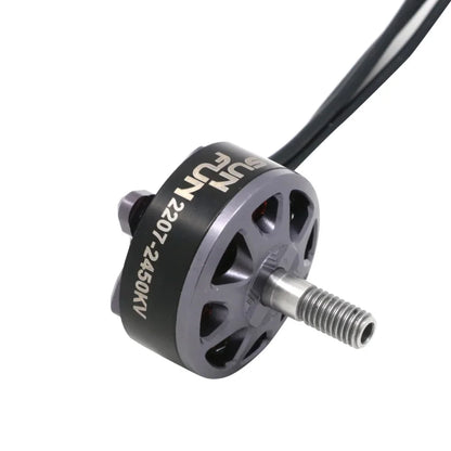 4pcs SUN FUN 2207 1750KV 2450KV 2750KV CW Thread FPV Racing Brushless Motor For RC Drone Quadcopter Spare Parts