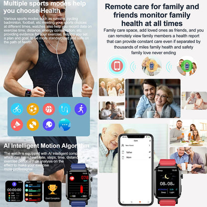 2026 New Airbag Smart Watch man air Pump ECG True Accurately Blood Pressure