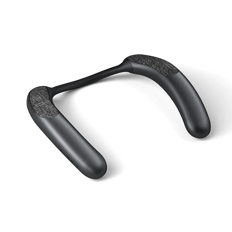 Rockmia EBS-910 New Wearable Wireless Neckband Speaker Bluetooth 5.3 AAC Code True Wireless Stereo Music Box TF Card Slot Type C