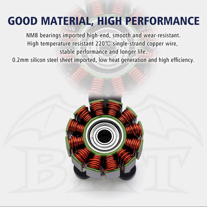 4pc SURPASS HOBBY S1504 S1505 S1506 S1507 2950KV 3950KV High Quality Violent Brushless Motor 3 Inch Cross Motor for RC FPV Drone