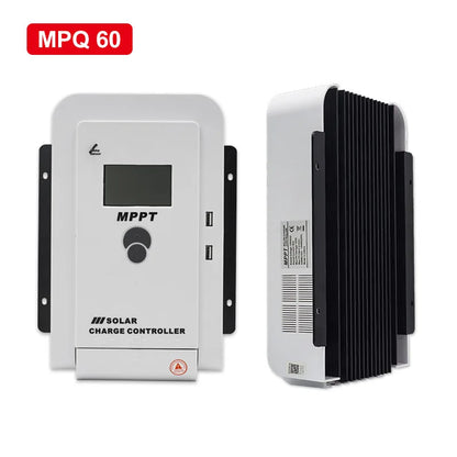 MPPT Solar Charge Controller 10A20A30A40A50A60A Smart LCD Charging 12V24V Auto Photovoltaic Controller Bluetooth