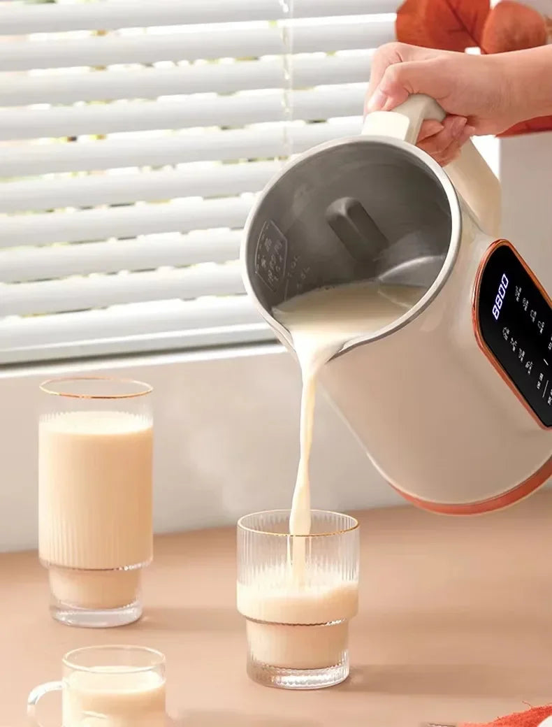 TINSOL 1500ml Multifunctional Wall Breaker 10 Blade Blender 304 Stainless Steel Inner Soymilk Maker Breakfast Machine