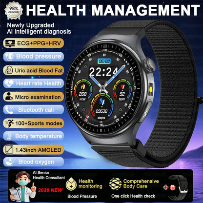 Body Blood Pressure HD Call Waterproof Sports Smartwatches Women