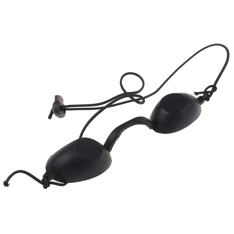 1pc Protective Eyepatch Laser Light Glasses Safety Goggles IPL Beauty Clinic Black