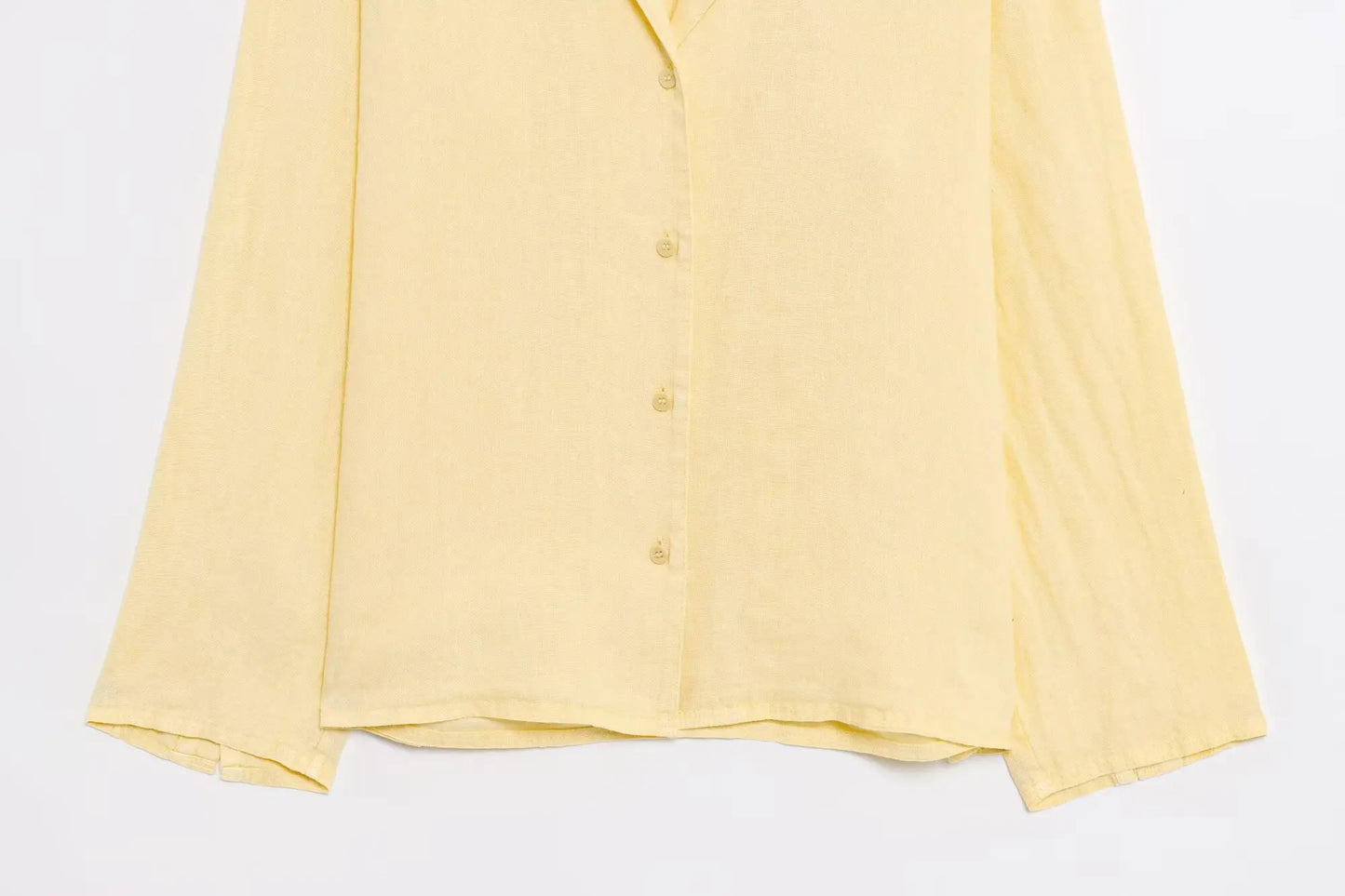 HH Women Casual Shorts Suit Lapel Single-Breasted Long Sleeves Shirt Top+Summer Elastic Waist Pocket Design Elegant Shorts