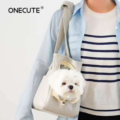 Puppy Go Out Portable Shoulder Handbag Dog Bag Pet Cat Chihuahua Yorkshire Dog Supplies Suitable For Small Dogs Dog Carrier