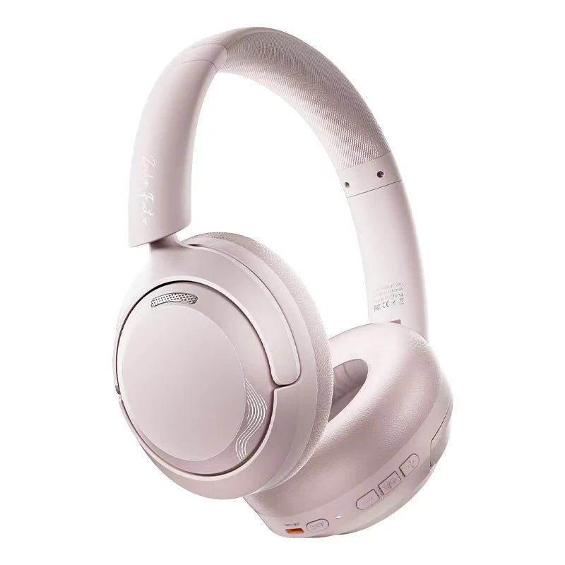 HaaYot Over Ear Headphones Bluetooth 6.0 50dB Active Noise Cancelling 170H Battery Life 5-Mic ENC Low Latency Wireless Headsets