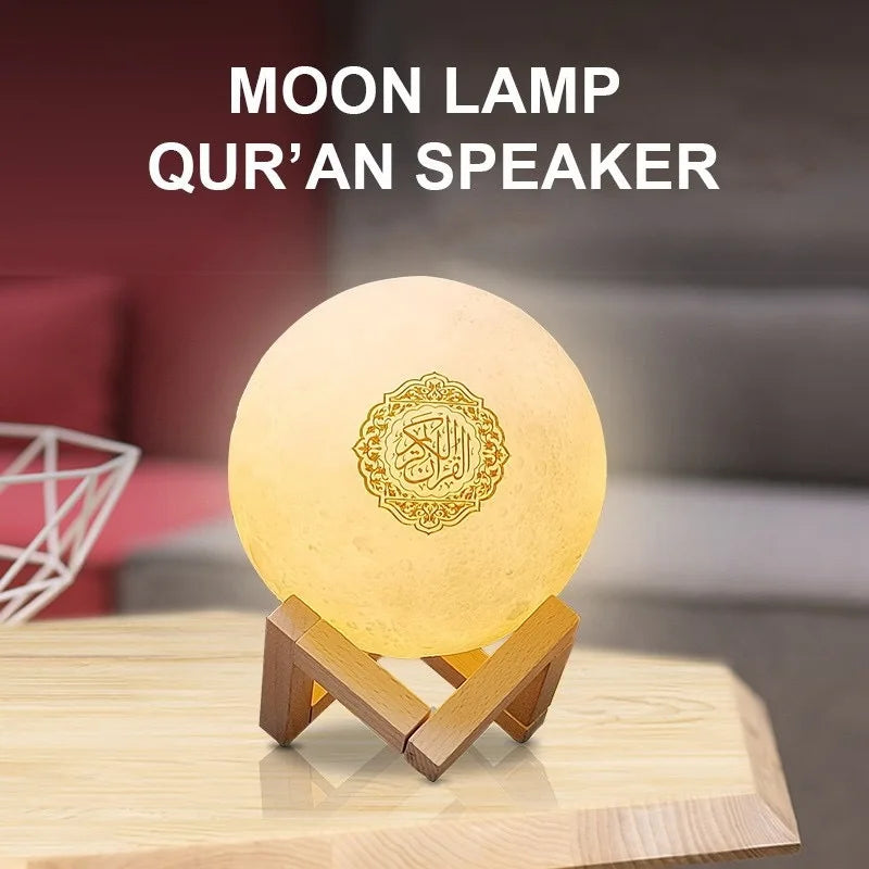 Quran Azan Islamic Muslim Koran Arab Ramadan Wireless Bluetooth Speaker Portable Bright Night Light Holy Lamp Arabic Islam Sound