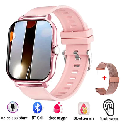 Android/IOS Phone Wireless Call AI Voice Assistant Multi Sport Modes Watch Waterproof Men Women Gift
