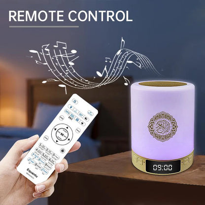 Quran Azan Islamic Muslim Koran Arab Ramadan Wireless Bluetooth Speaker Portable Bright Night Light Holy Lamp Arabic Islam Sound