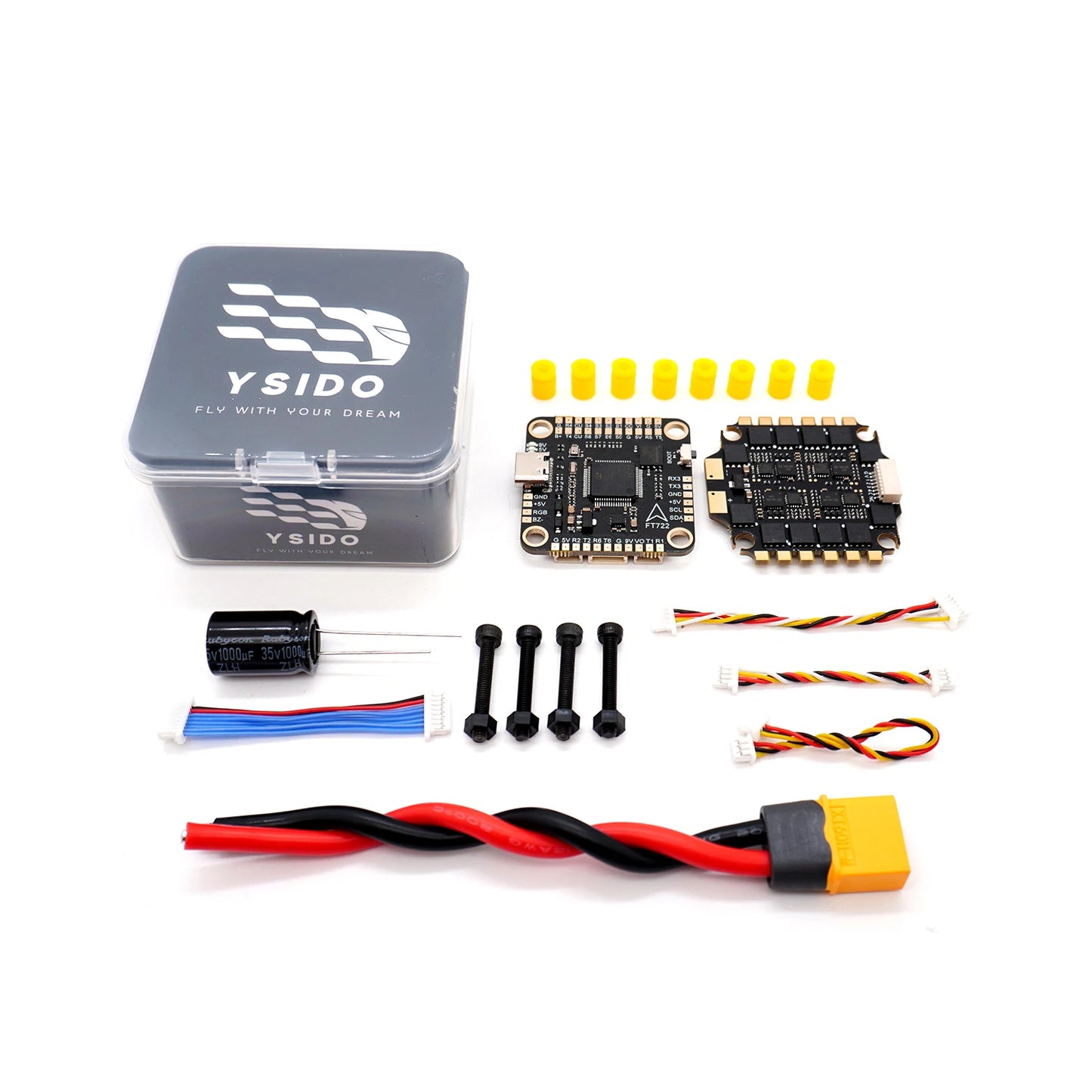MARK4 V2 10inch F722 Flight Control 60A 4INI ESC 3115 Motor Camera VTX Receiver Antenna for FPV RC Racing Drone Quadcopter Parts